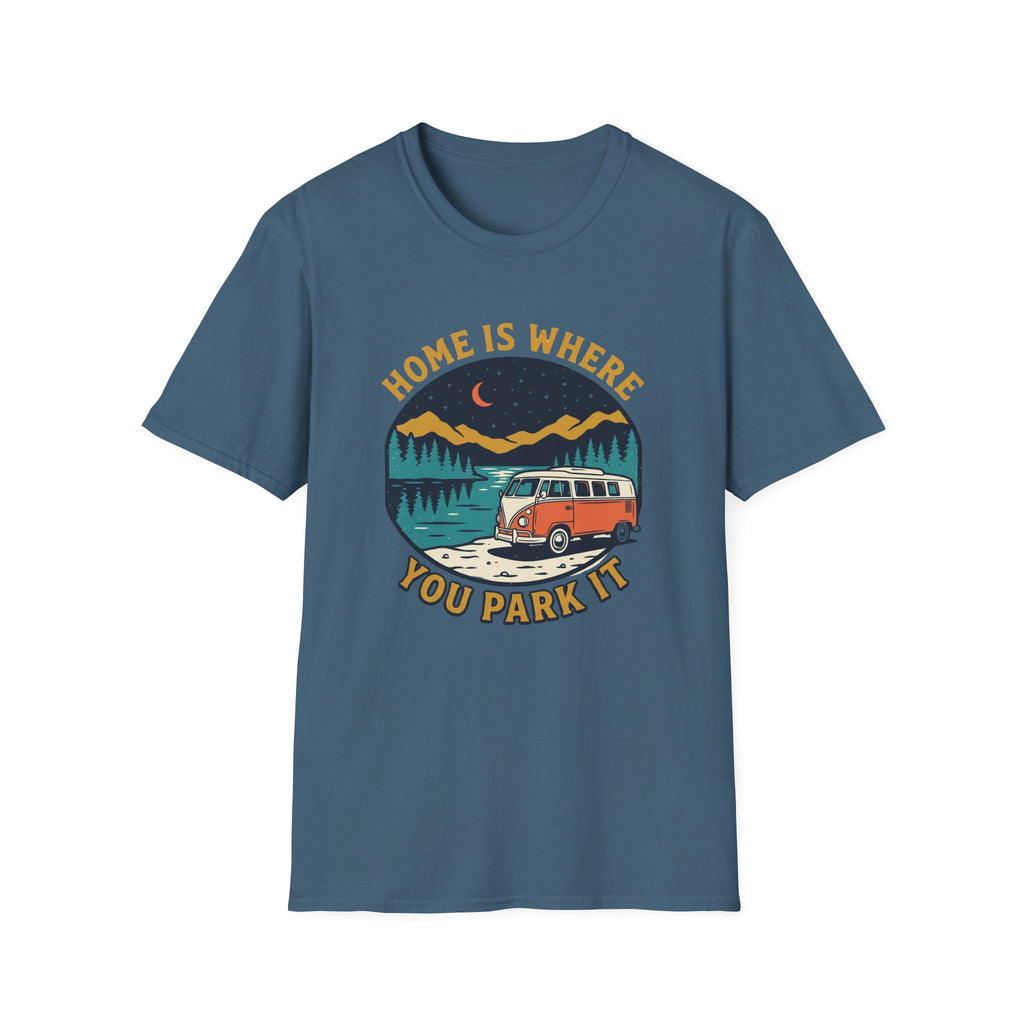 Home Is Where You Park It Van T-shirt