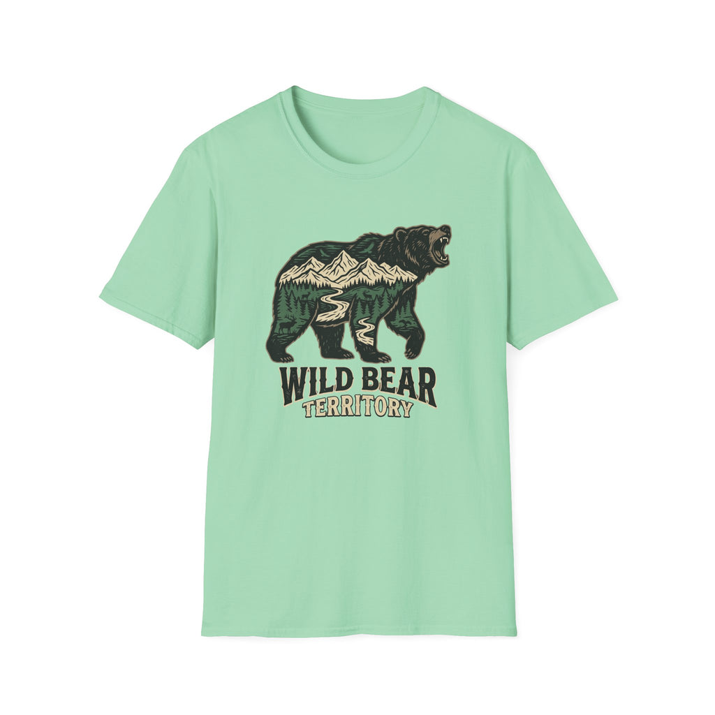 Wild Bear Territory Silhouette T-shirt